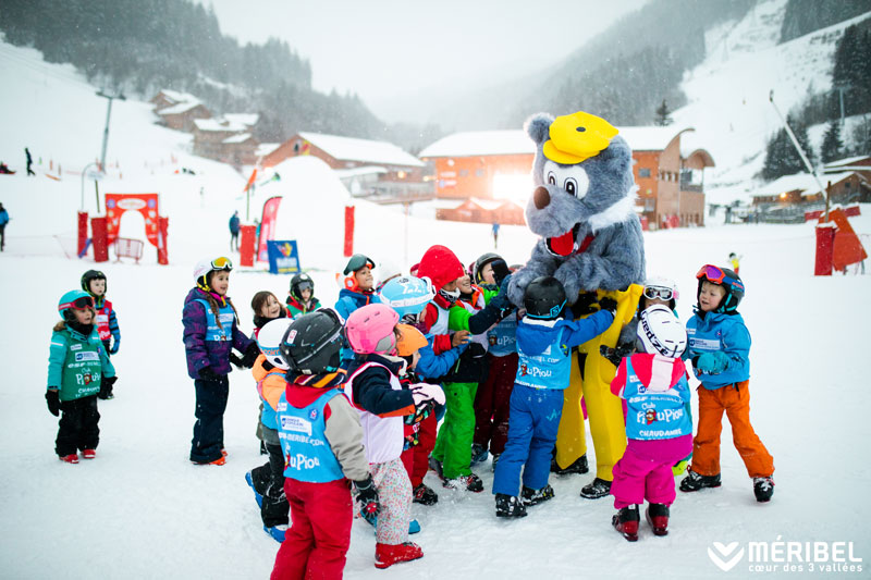 cours de ski enfant meribel